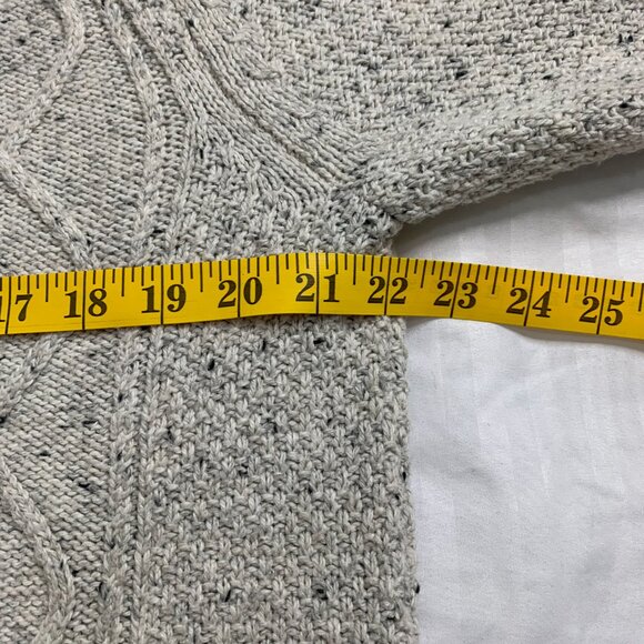 Wind River Heritage Men’s Heavy Cable-Knit Sweater – Medium - Picture 12 of 14